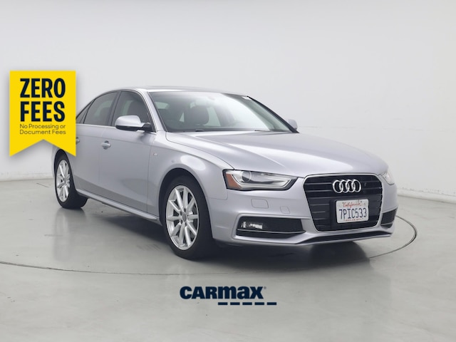 Silver 2016 Audi A4 Sedan All-Wheel Drive Automatic