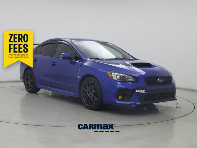 Blue 2020 Subaru WRX Sedan All-Wheel Drive Manual