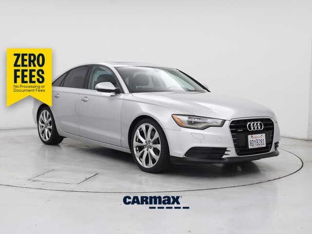 Silver 2015 Audi A6 Sedan All-Wheel Drive Automatic