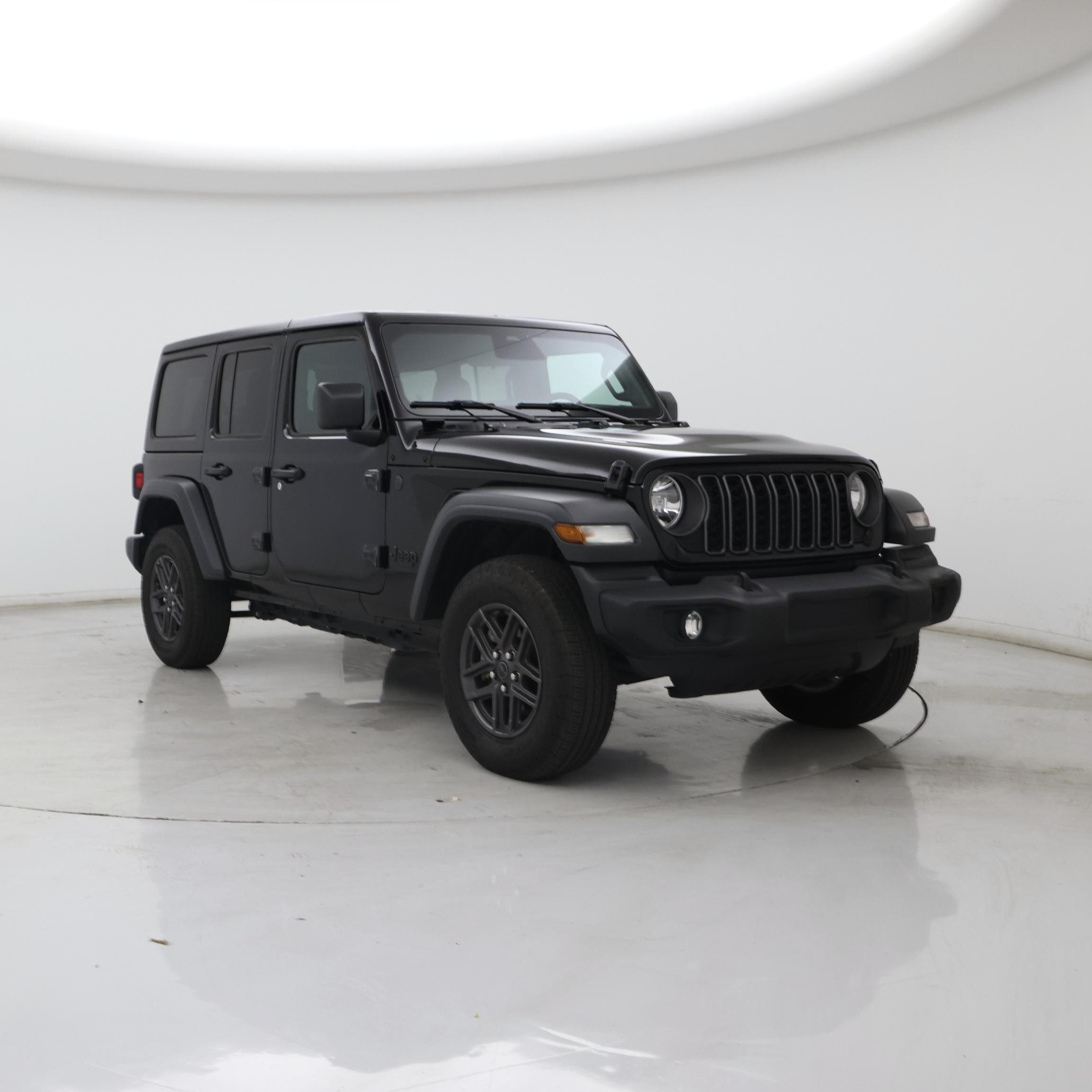 Black 2025 Jeep Wrangler SUV / Crossover Four-Wheel Drive Automatic