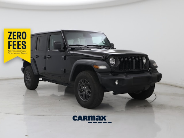 Black 2025 Jeep Wrangler SUV / Crossover Four-Wheel Drive Automatic
