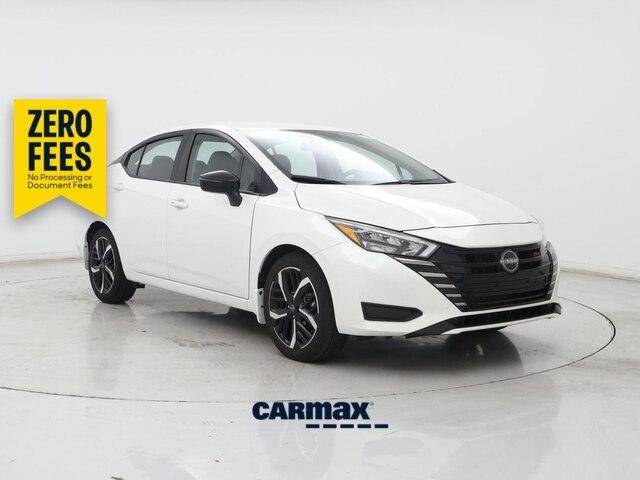 White 2025 Nissan Versa Sedan Front-Wheel Drive Automatic