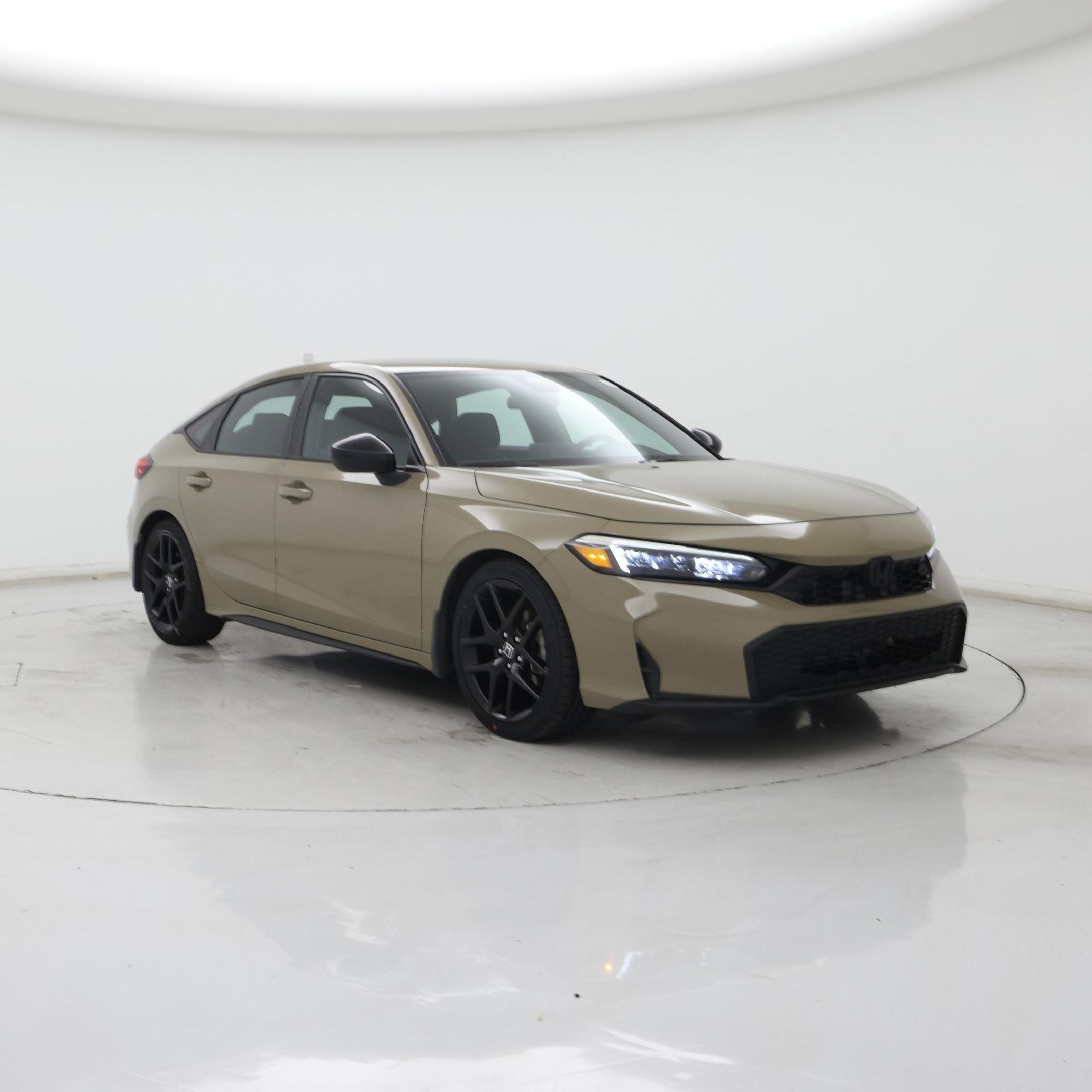Brown 2025 Honda Civic Hatchback Hatchback Front-Wheel Drive Automatic