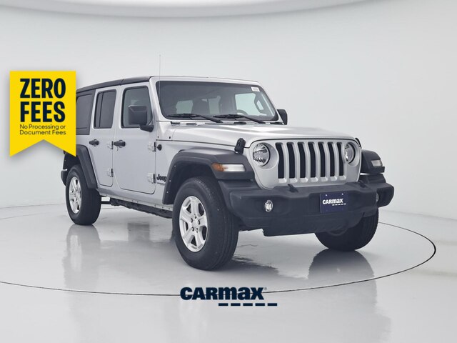 Silver 2022 Jeep Wrangler SUV / Crossover Four-Wheel Drive Automatic