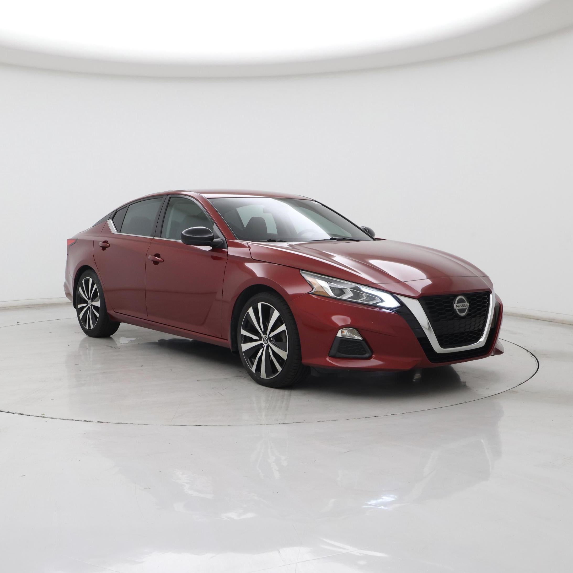 Red 2019 Nissan Altima Sedan Front-Wheel Drive Automatic
