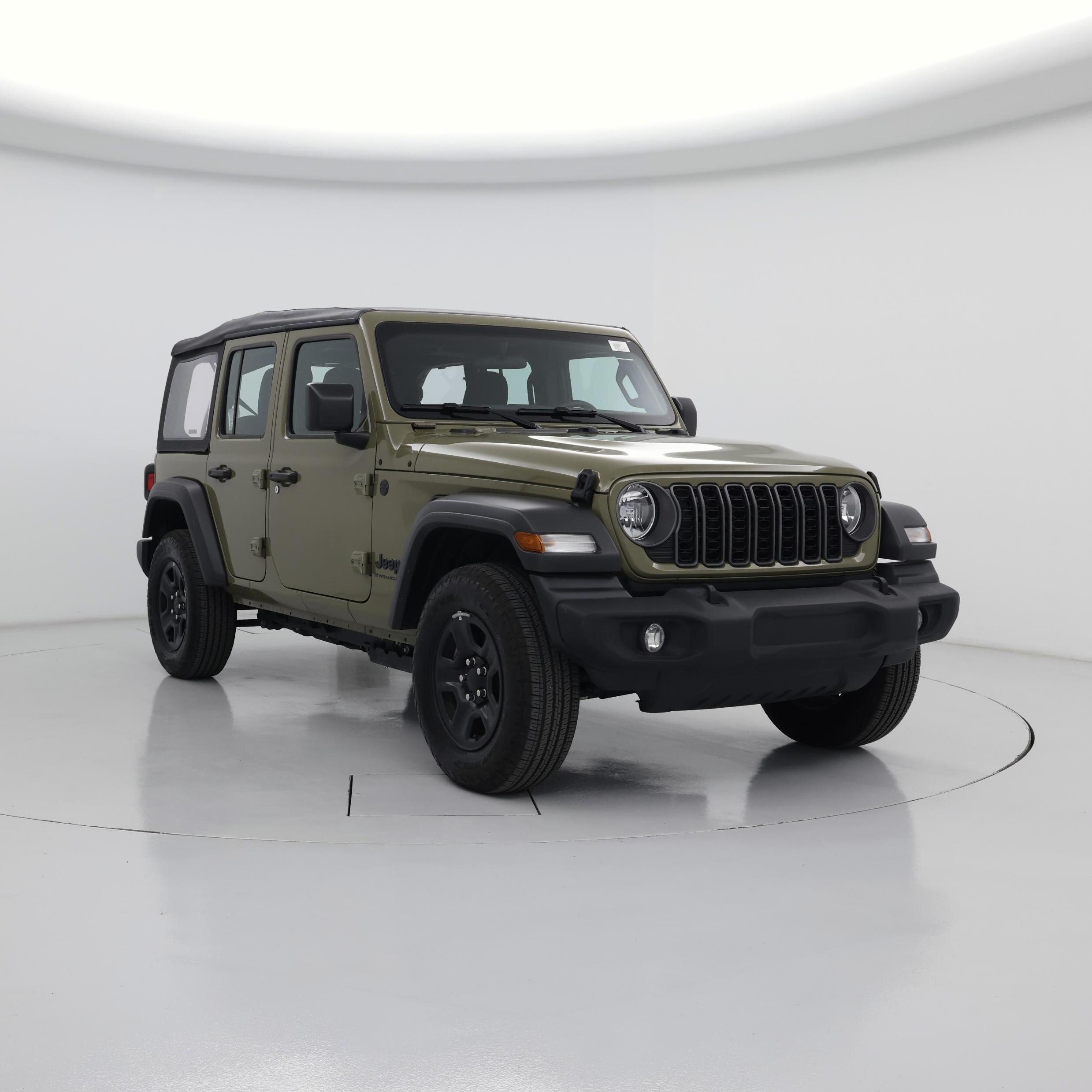 Green 2026 Jeep Wrangler SUV / Crossover Four-Wheel Drive Automatic