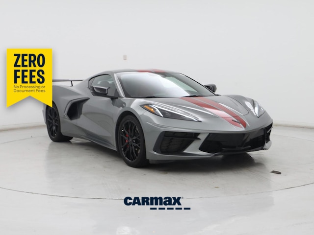 Gray 2024 Chevrolet Corvette Coupe Rear-Wheel Drive Automatic