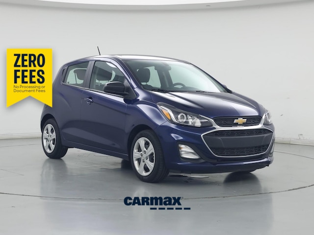 Blue 2022 Chevrolet Spark Hatchback Front-Wheel Drive Automatic