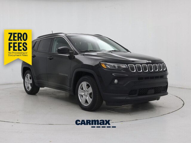 Black 2022 Jeep Compass SUV / Crossover Front-Wheel Drive Automatic