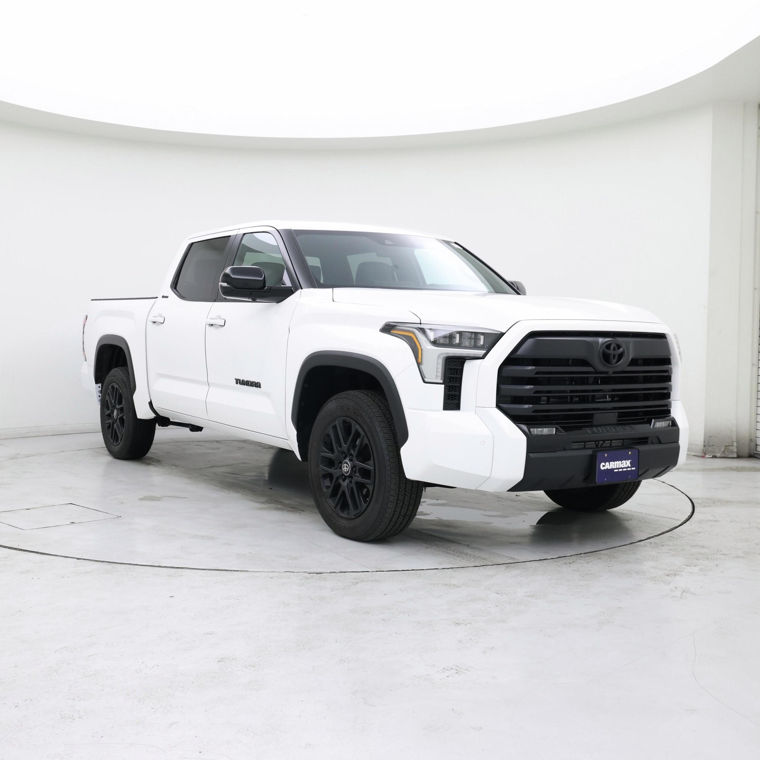 White 2026 Toyota Tundra Pickup Truck Four-Wheel Drive Automatic