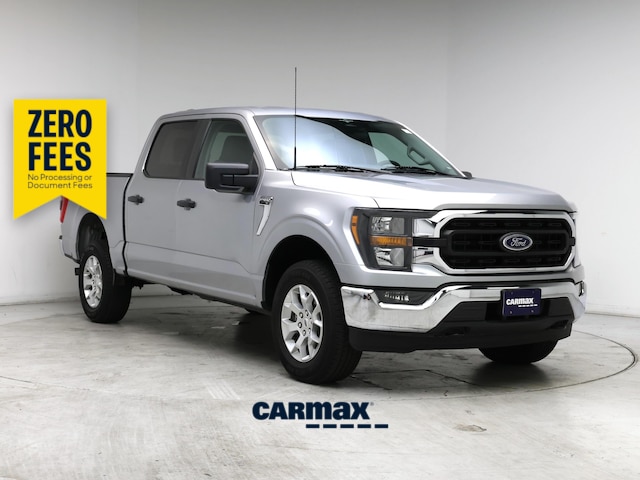 Silver 2023 Ford F-150 Pickup Truck Four-Wheel Drive Automatic