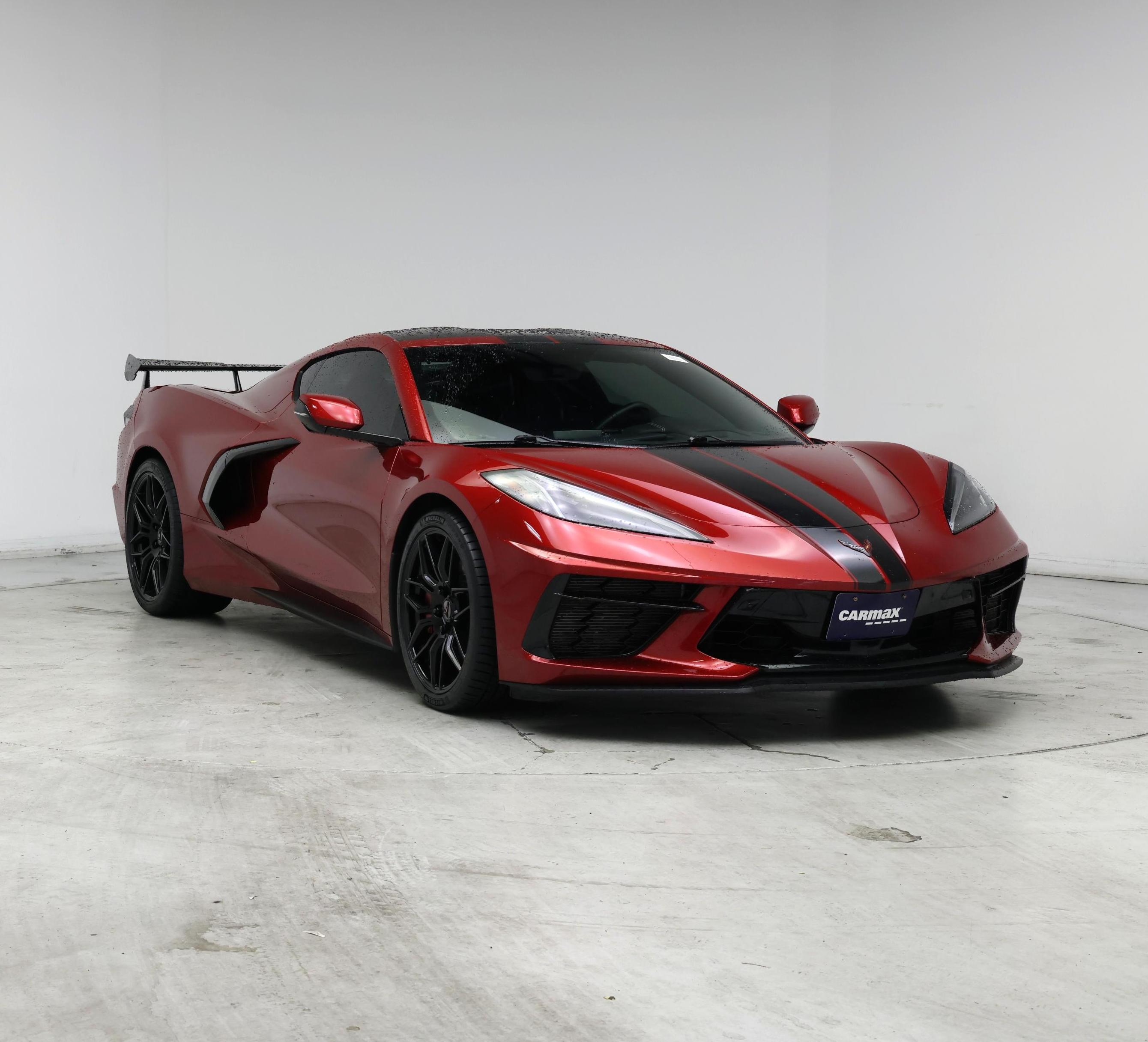 Red 2022 Chevrolet Corvette Coupe Rear-Wheel Drive Automatic
