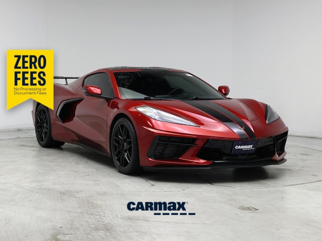 Red 2022 Chevrolet Corvette Coupe Rear-Wheel Drive Automatic