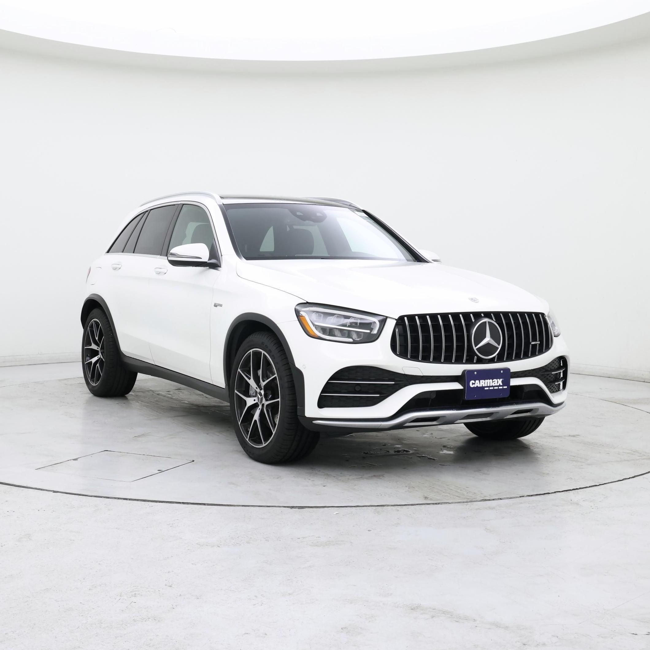 White 2021 Mercedes-Benz GLC SUV / Crossover All-Wheel Drive Automatic