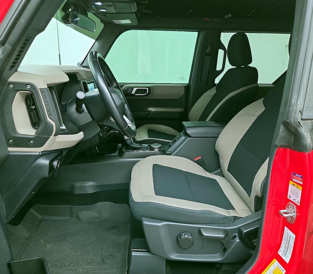 Front Driver Compartment