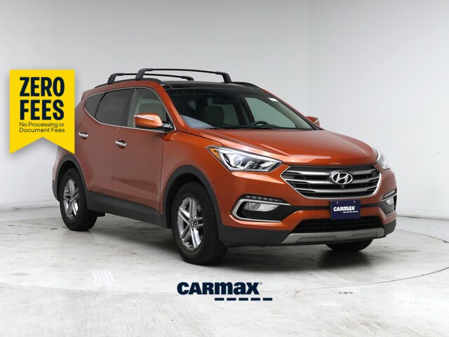 Orange 2018 Hyundai Santa Fe Sport SUV / Crossover Automatic