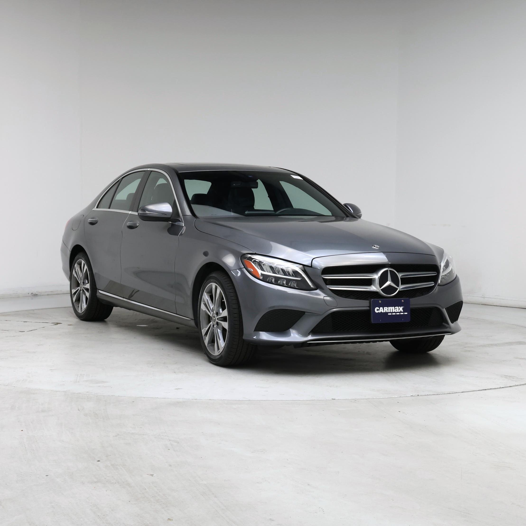 Gray 2019 Mercedes-Benz C-Class Sedan All-Wheel Drive Automatic