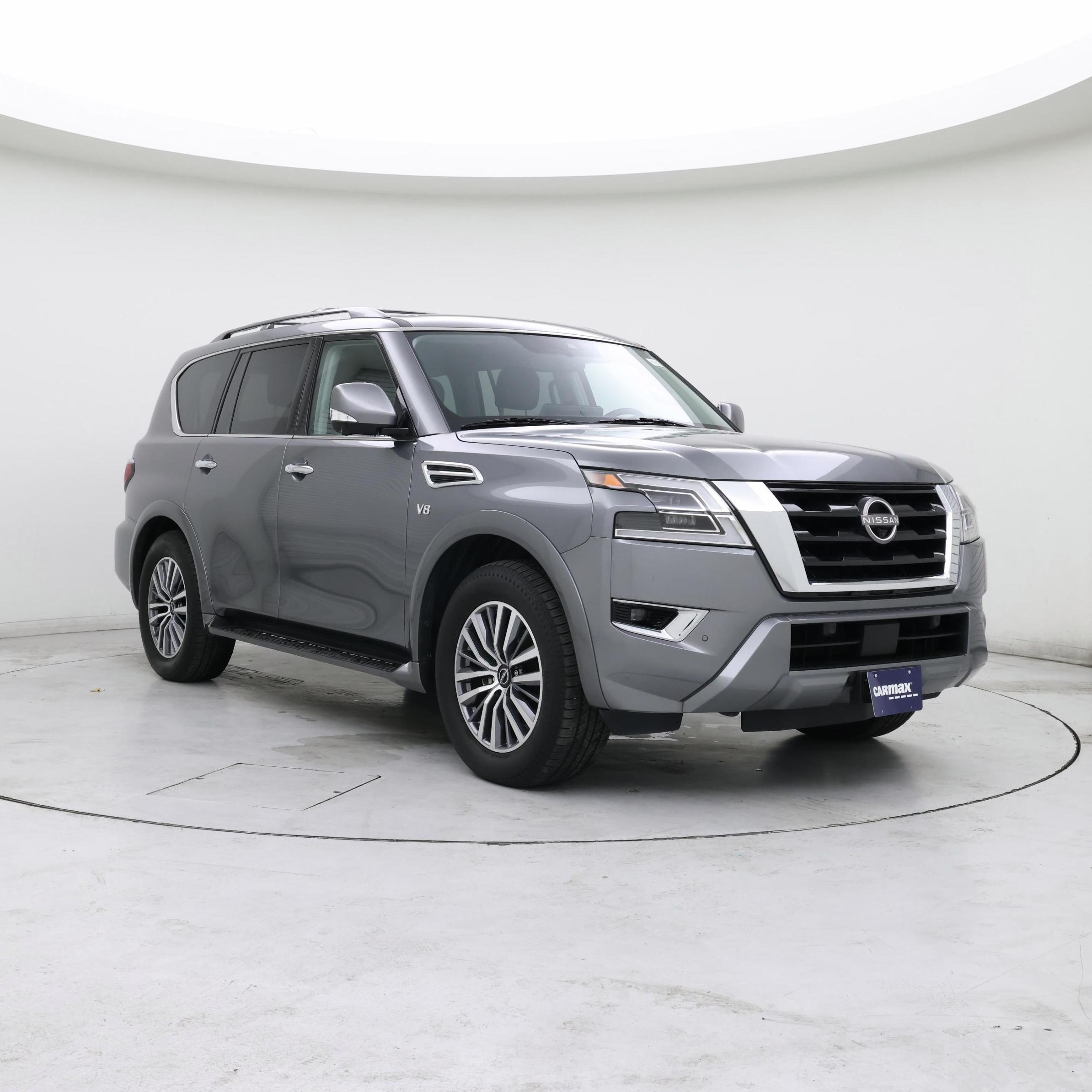 Silver 2022 Nissan Armada SUV / Crossover Four-Wheel Drive Automatic