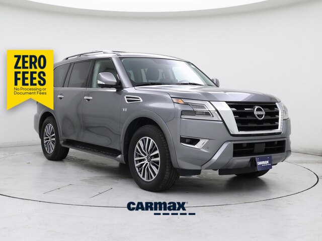 Silver 2022 Nissan Armada SUV / Crossover Four-Wheel Drive Automatic