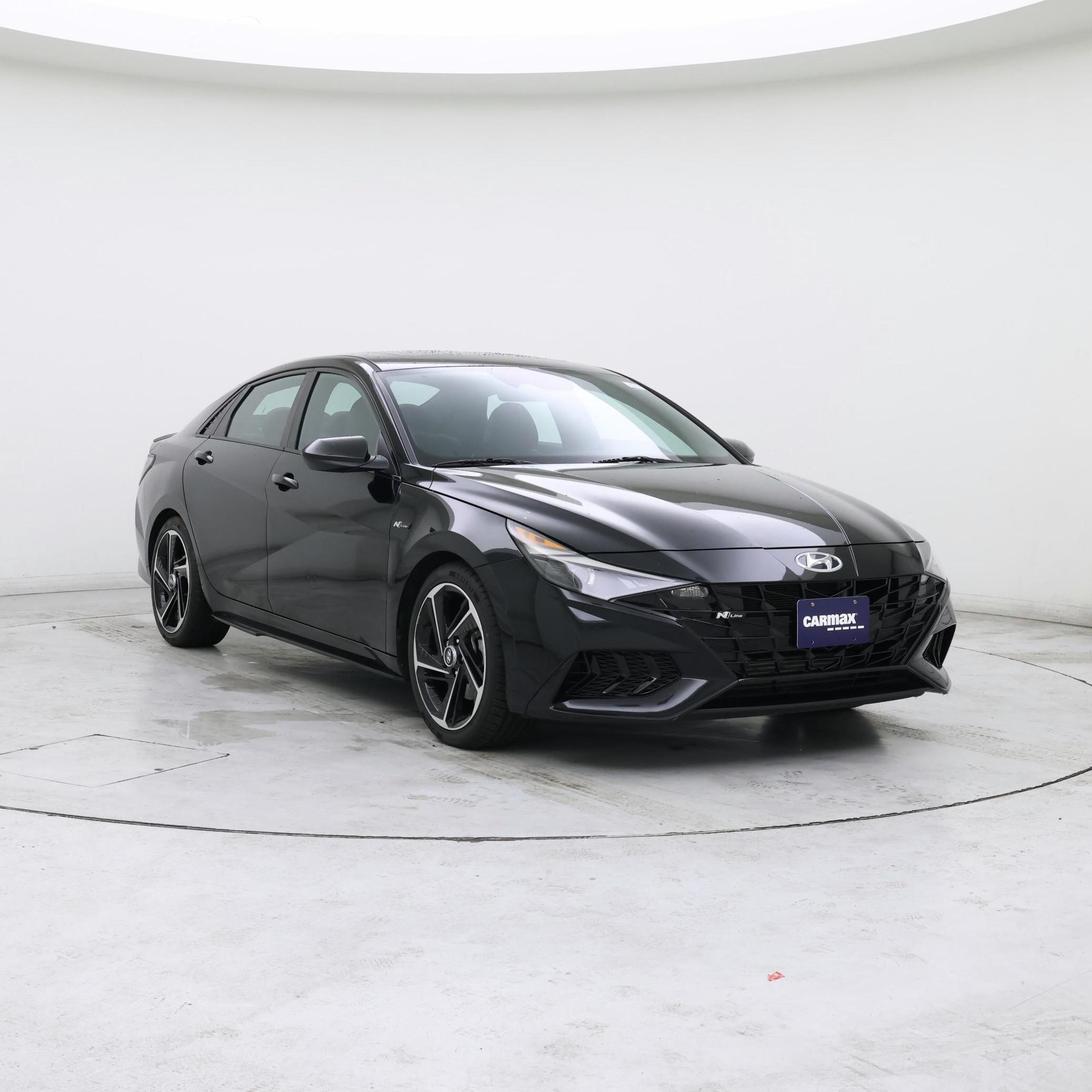 Black 2021 Hyundai Elantra Sedan Front-Wheel Drive Automatic