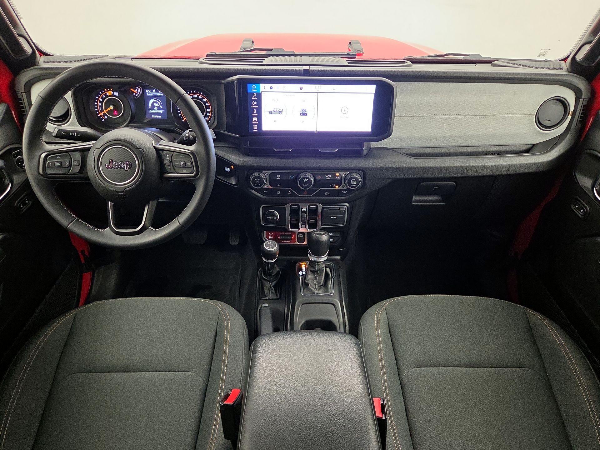Red 2025 Jeep Wrangler SUV / Crossover Four-Wheel Drive Automatic