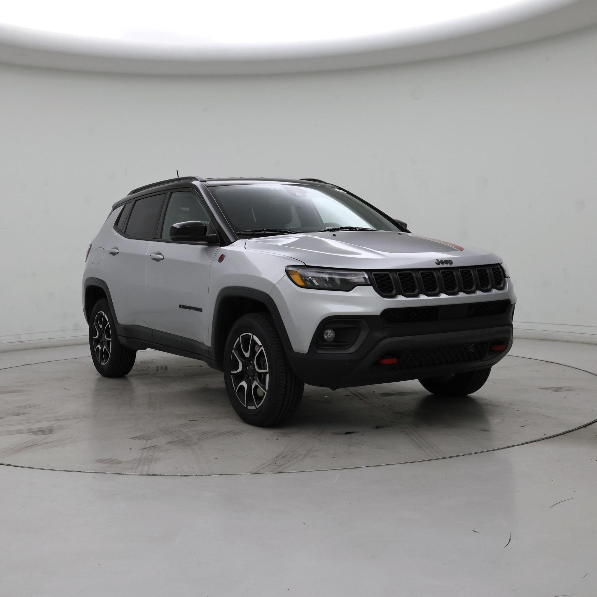 Silver 2025 Jeep Compass SUV / Crossover Four-Wheel Drive Automatic