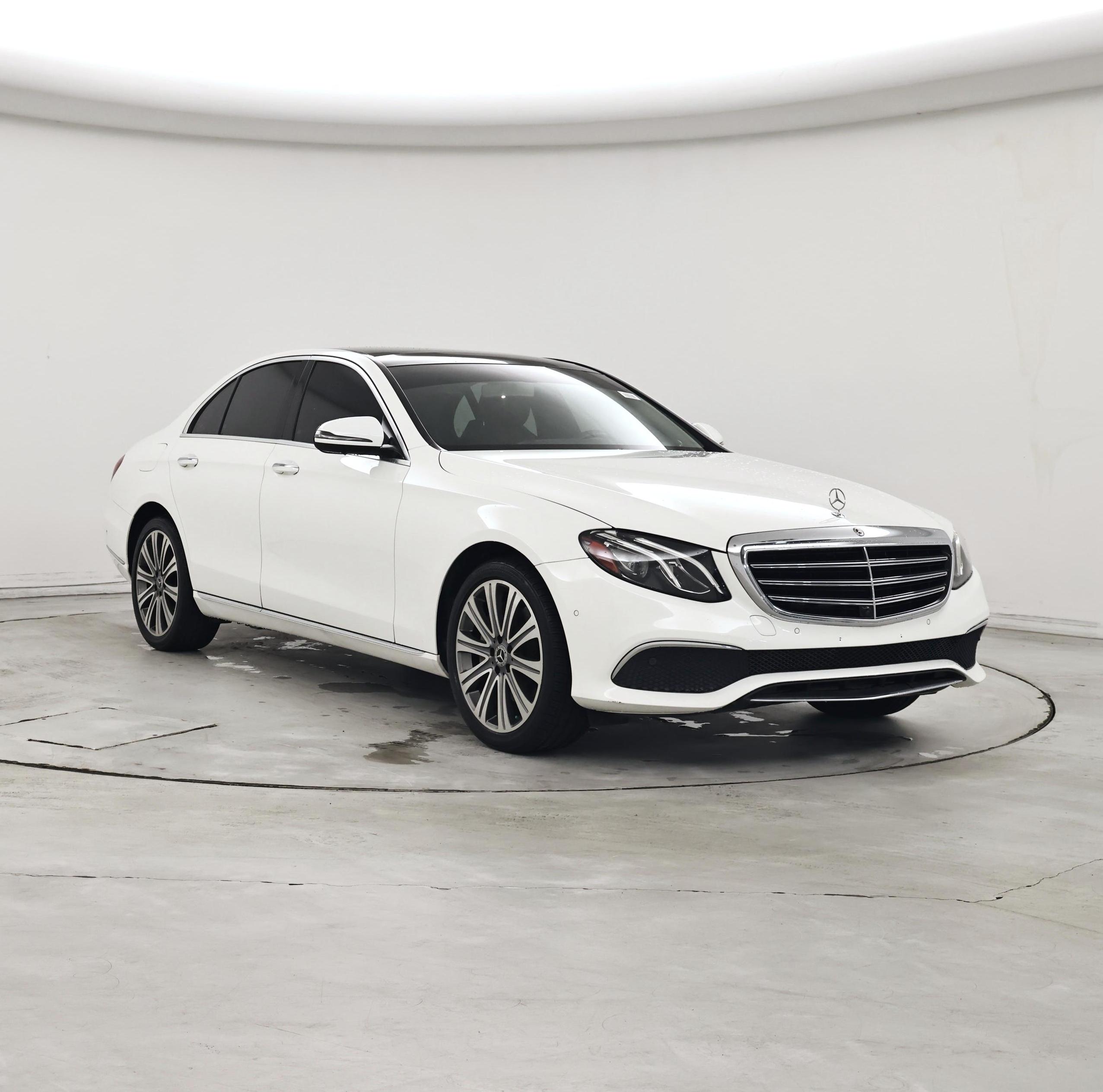 White 2020 Mercedes-Benz E-Class Sedan Rear-Wheel Drive Automatic