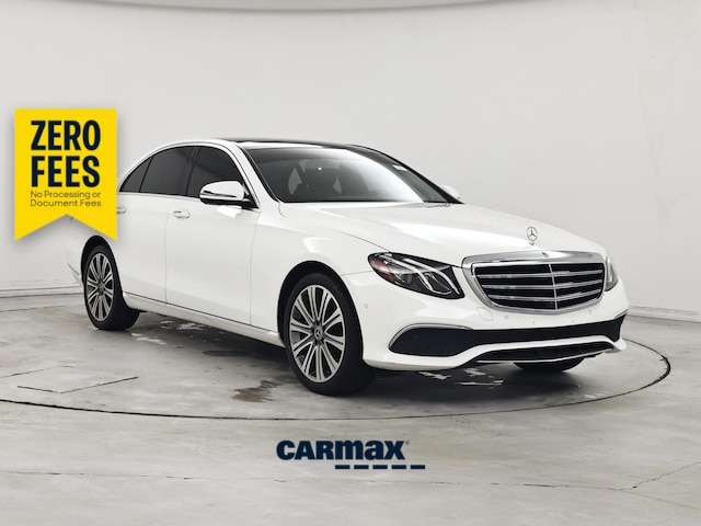 White 2020 Mercedes-Benz E-Class Sedan Rear-Wheel Drive Automatic