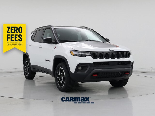 White 2025 Jeep Compass SUV / Crossover Four-Wheel Drive Automatic