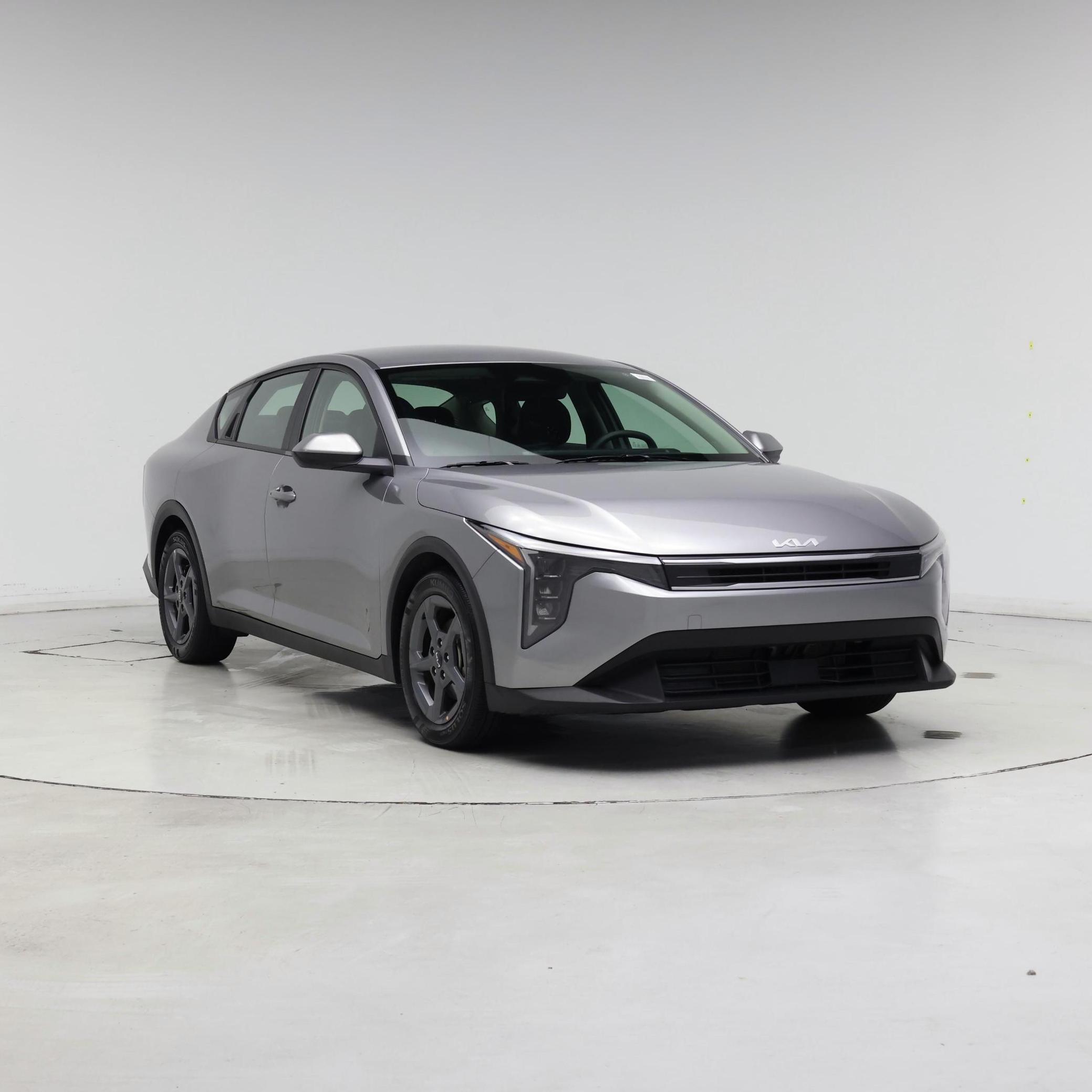 Gray 2025 Kia K4 Sedan Front-Wheel Drive Automatic