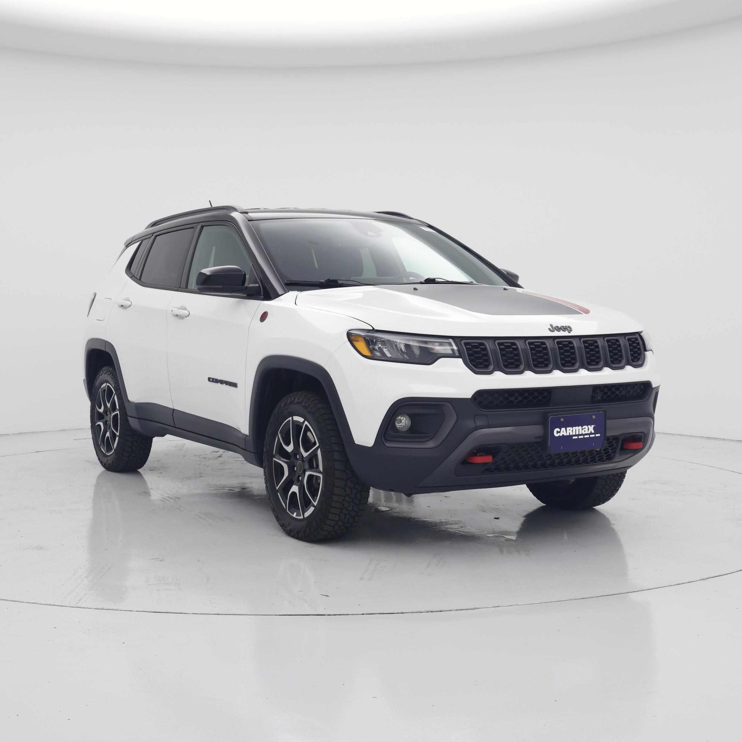 White 2025 Jeep Compass SUV / Crossover Four-Wheel Drive Automatic