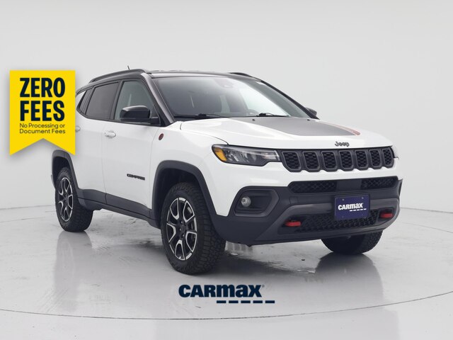 White 2025 Jeep Compass SUV / Crossover Four-Wheel Drive Automatic