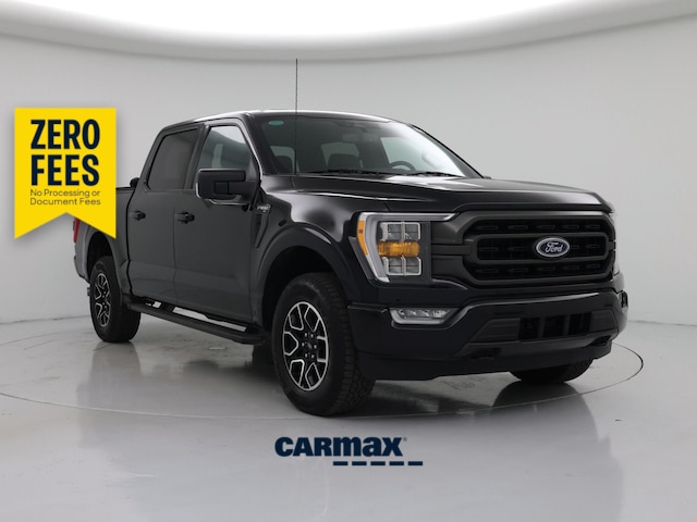 Black 2023 Ford F-150 Pickup Truck Four-Wheel Drive Automatic