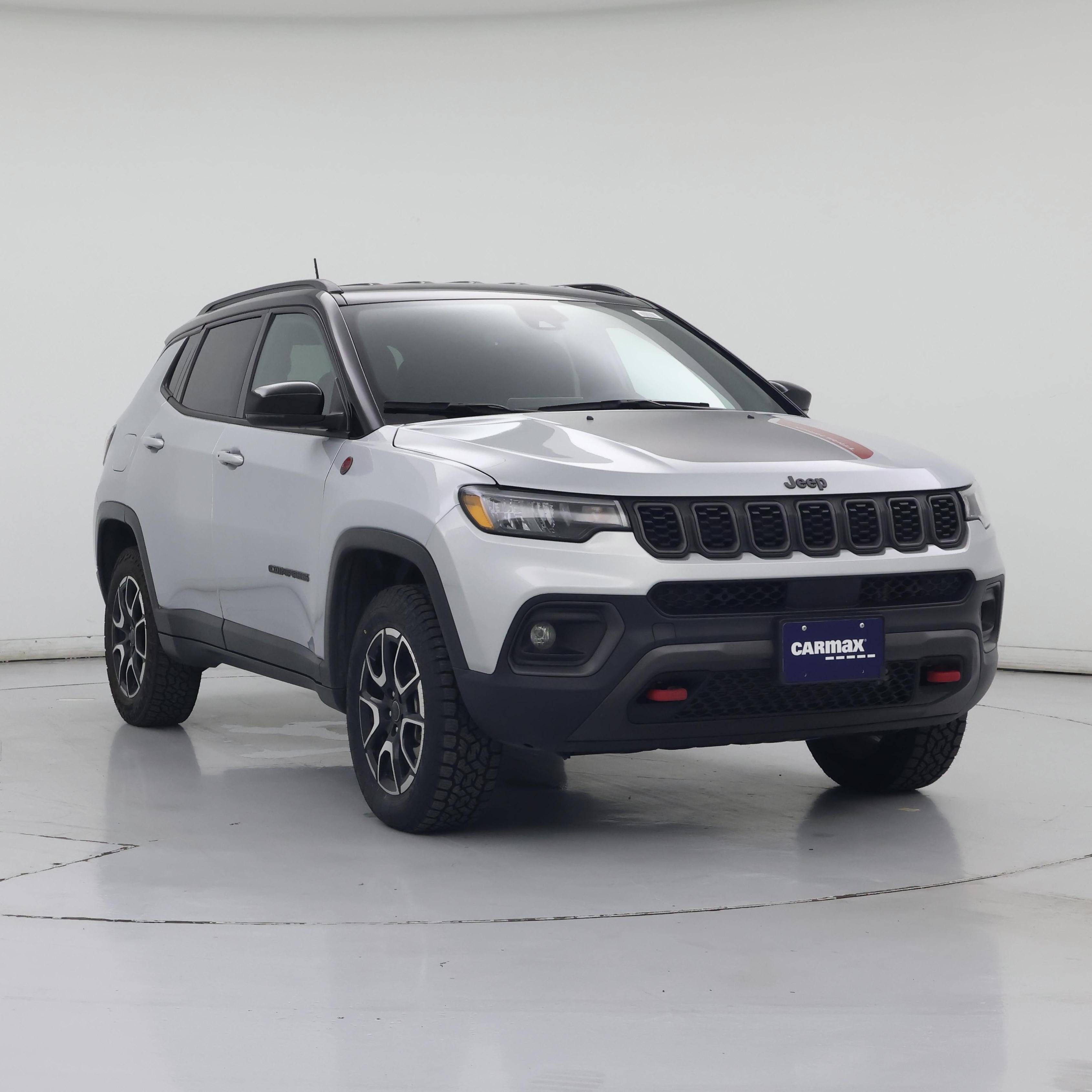 Silver 2025 Jeep Compass SUV / Crossover Four-Wheel Drive Automatic