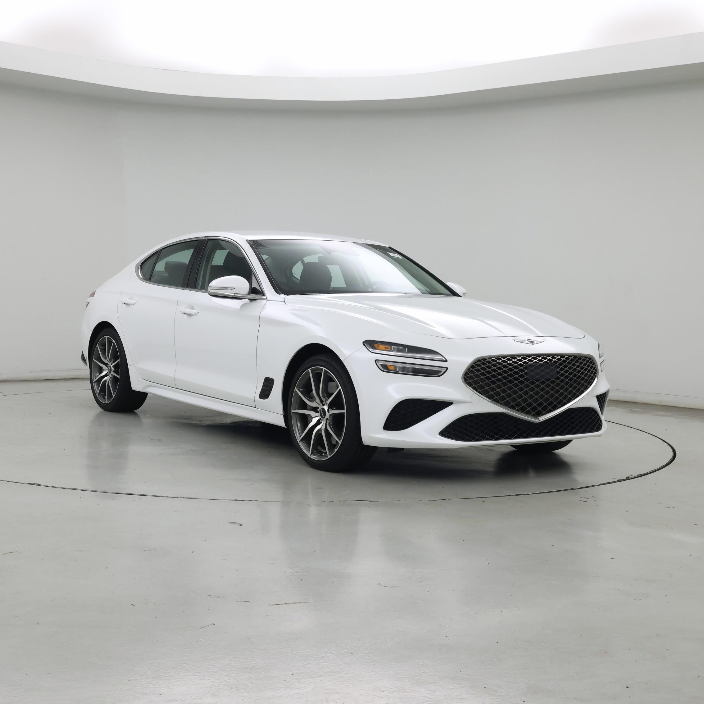 White 2026 Genesis G70 Sedan Rear-Wheel Drive Automatic