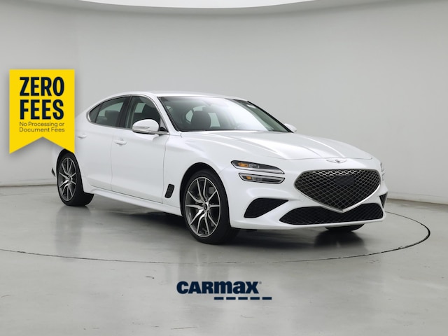White 2026 Genesis G70 Sedan Rear-Wheel Drive Automatic