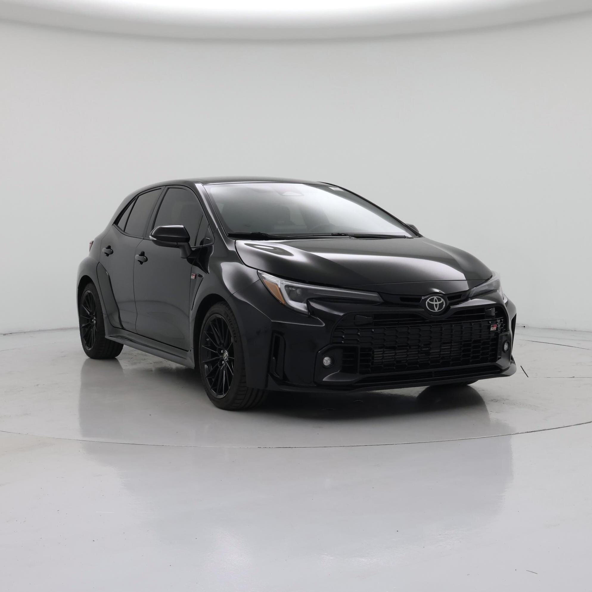 Black 2024 Toyota GR Corolla Hatchback All-Wheel Drive Manual
