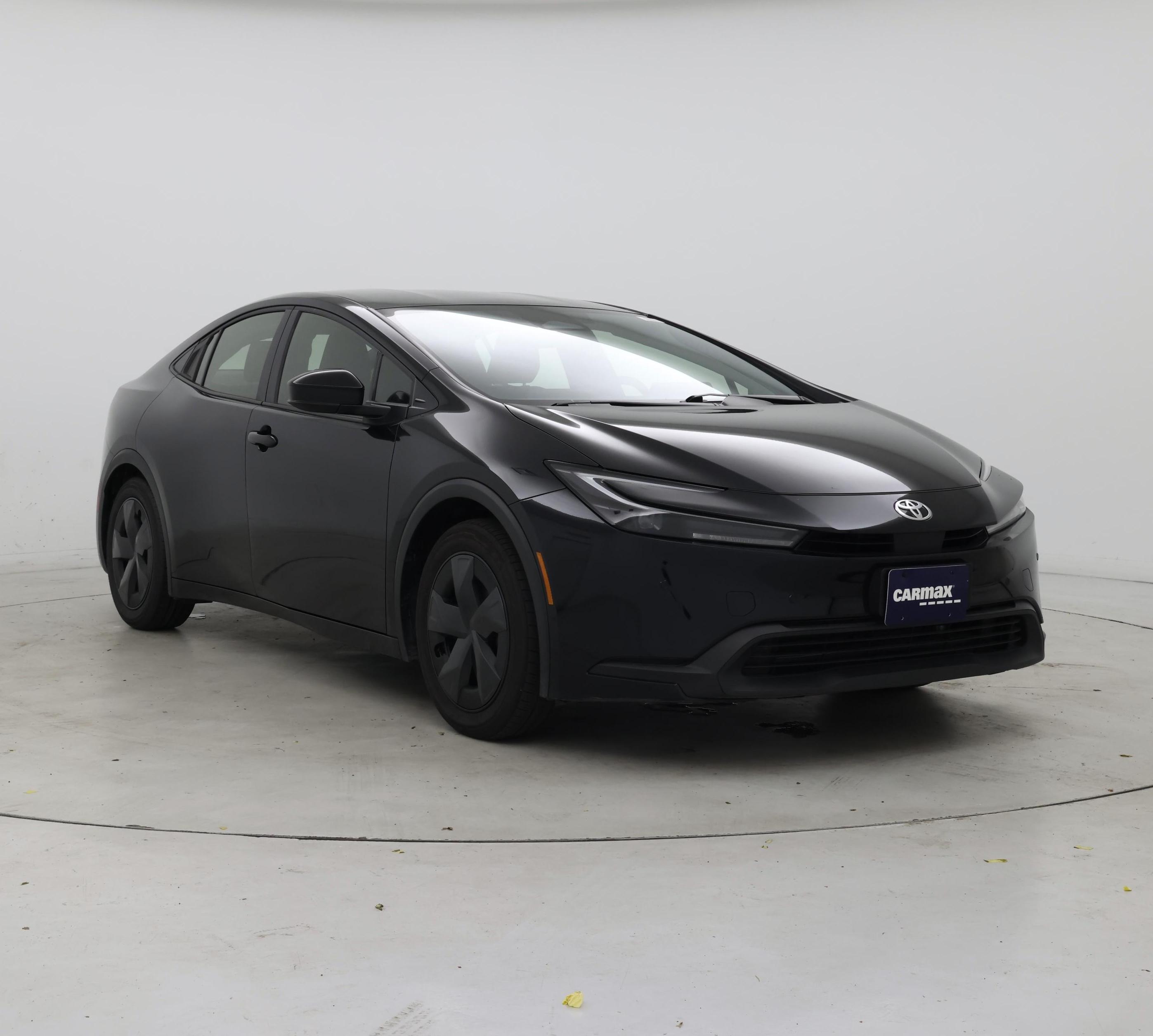 Black 2025 Toyota Prius Hatchback Front-Wheel Drive Automatic