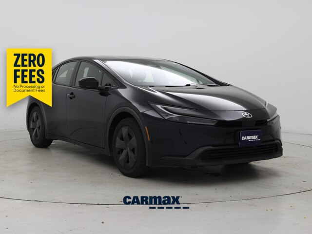 Black 2025 Toyota Prius Hatchback Front-Wheel Drive Automatic