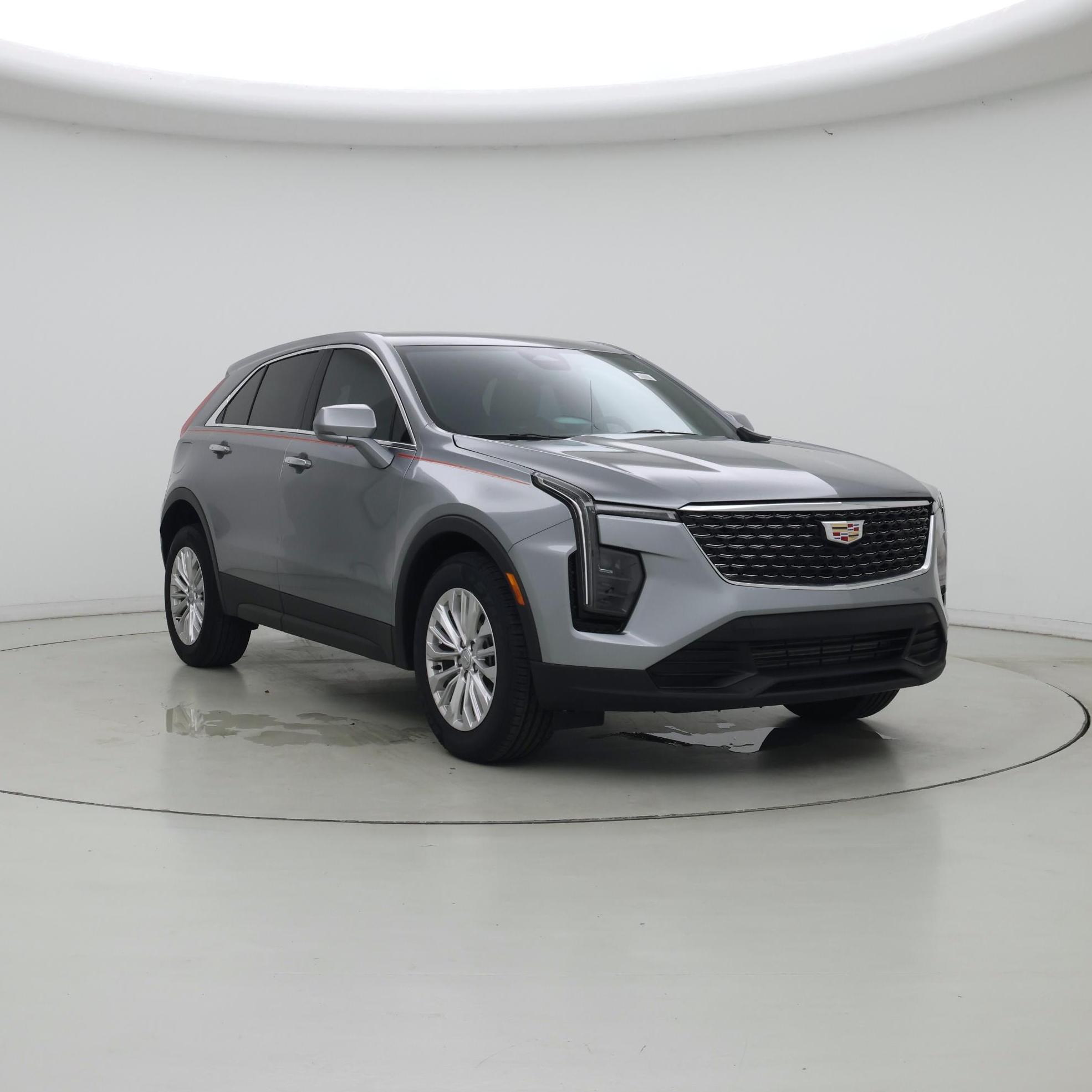 Silver 2024 Cadillac XT4 SUV / Crossover Front-Wheel Drive Automatic