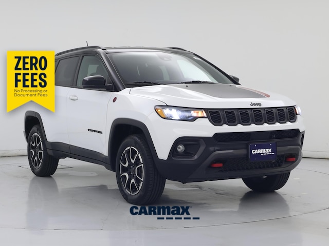 White 2025 Jeep Compass SUV / Crossover Four-Wheel Drive Automatic