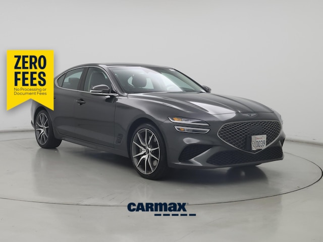 Gray 2026 Genesis G70 Sedan Rear-Wheel Drive Automatic