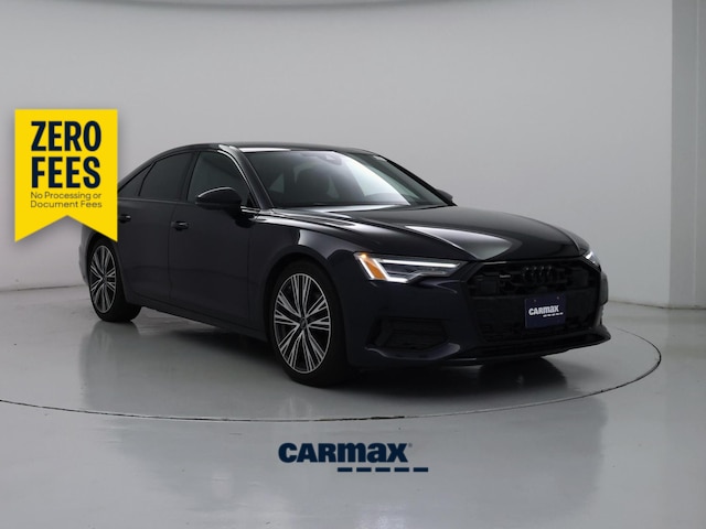 Blue 2024 Audi A6 Sedan All-Wheel Drive Automatic
