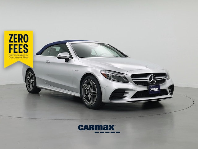 Silver 2020 Mercedes-Benz C-Class Convertible All-Wheel Drive Automatic