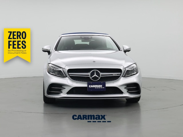 Silver 2020 Mercedes-Benz C-Class Convertible All-Wheel Drive Automatic