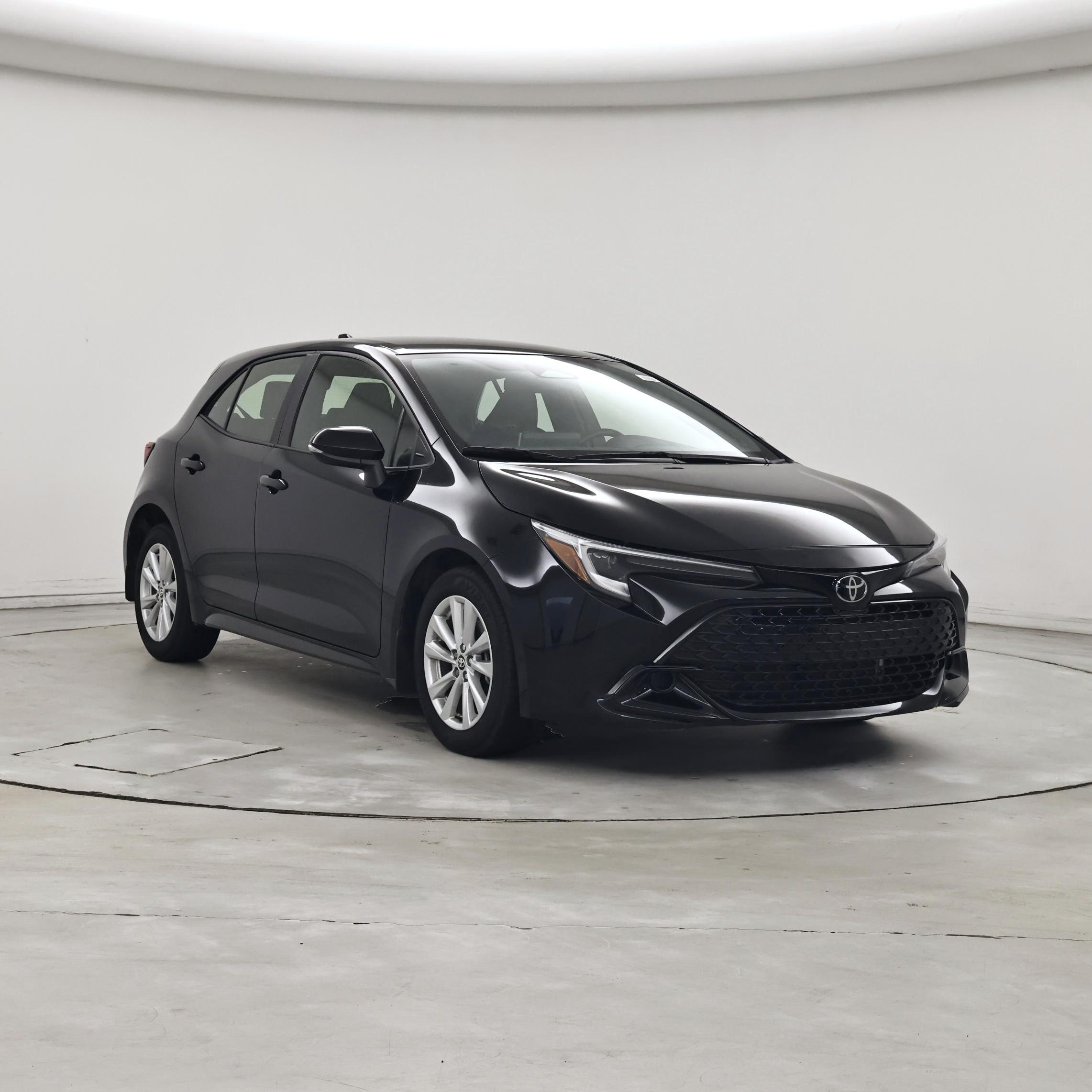 Black 2024 Toyota Corolla Hatchback Hatchback Front-Wheel Drive Automatic