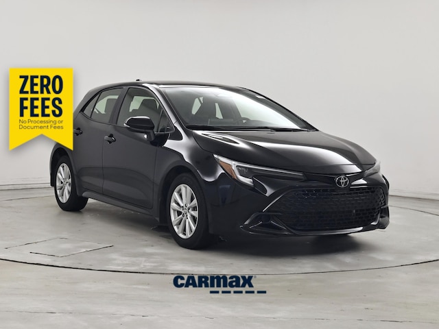 Black 2024 Toyota Corolla Hatchback Hatchback Front-Wheel Drive Automatic