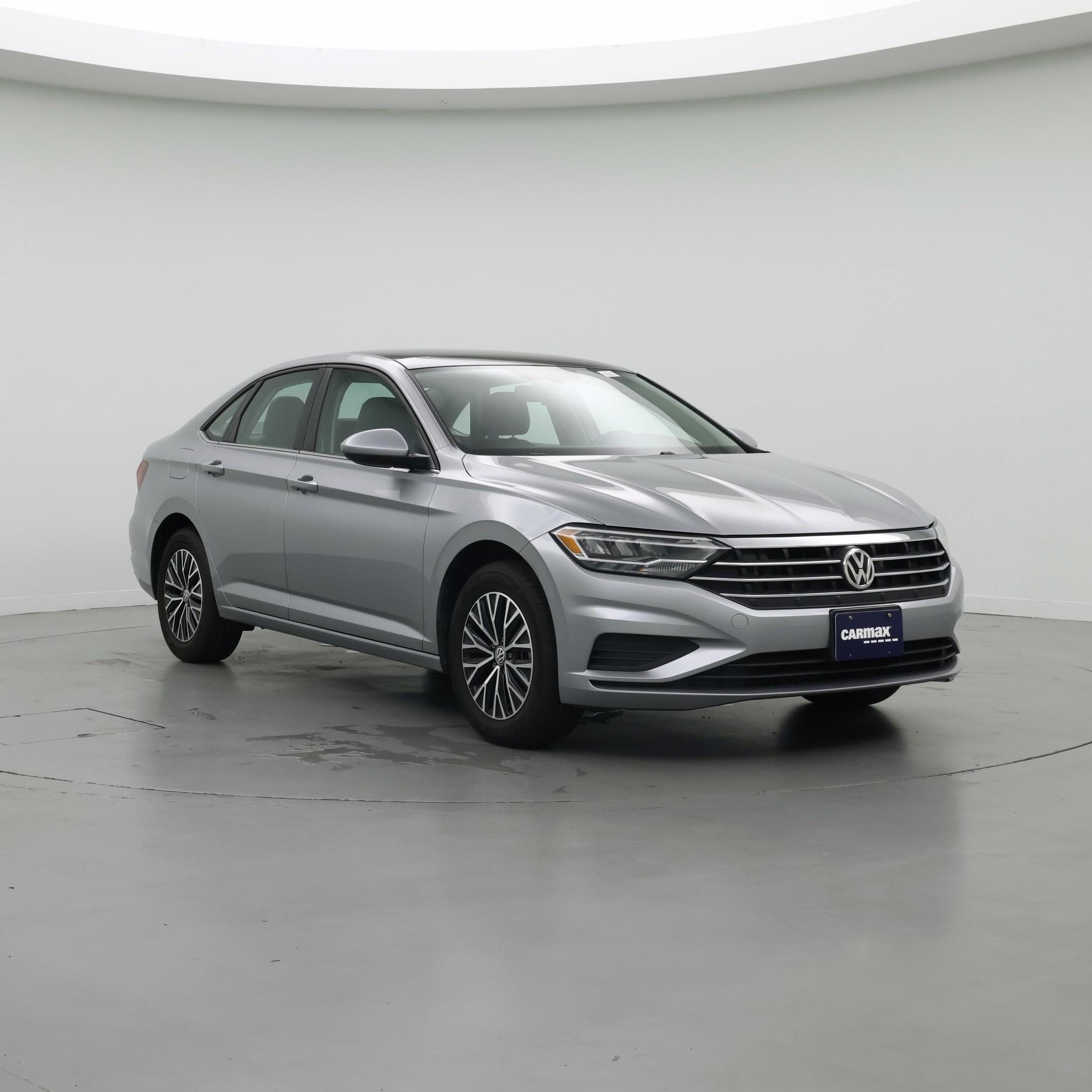 Silver 2021 Volkswagen Jetta Sedan Front-Wheel Drive Automatic
