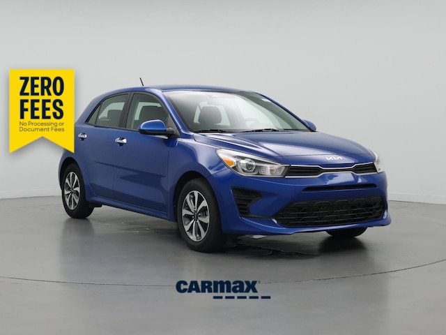 Blue 2023 Kia Rio5 Wagon Front-Wheel Drive Automatic