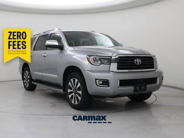 Silver 2019 Toyota Sequoia SUV / Crossover Four-Wheel Drive Automatic